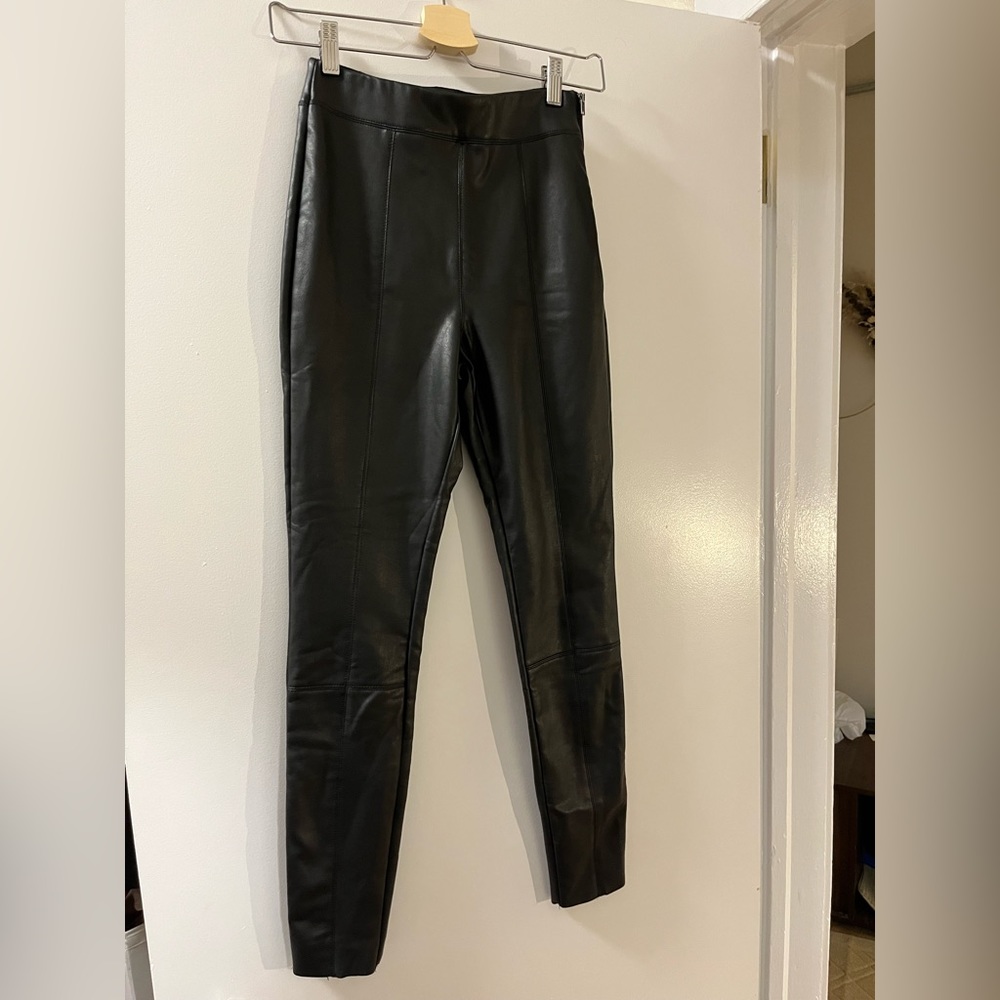 Topshop leather pants